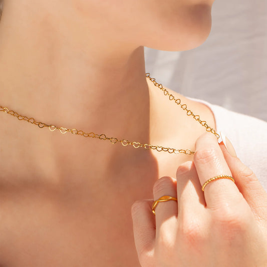 Heart Link Chain