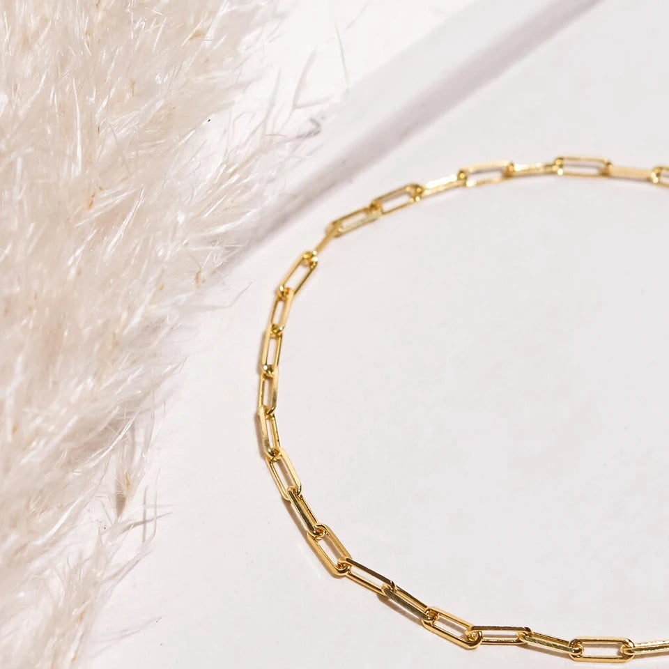 Dainty Paperclip Chain