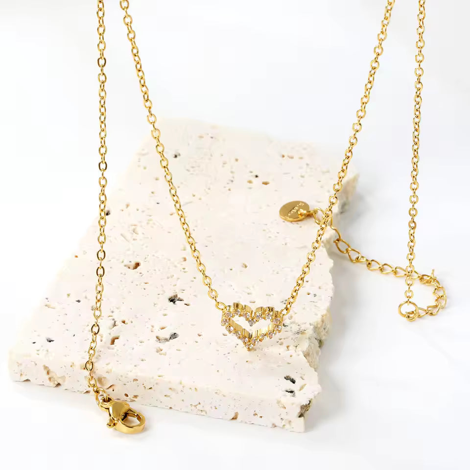 Diamond Heart Necklace