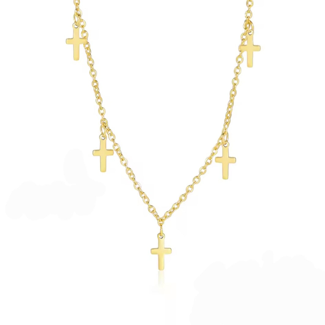 Cross Charm Necklace