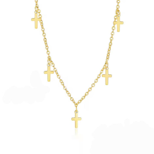 Cross Charm Necklace